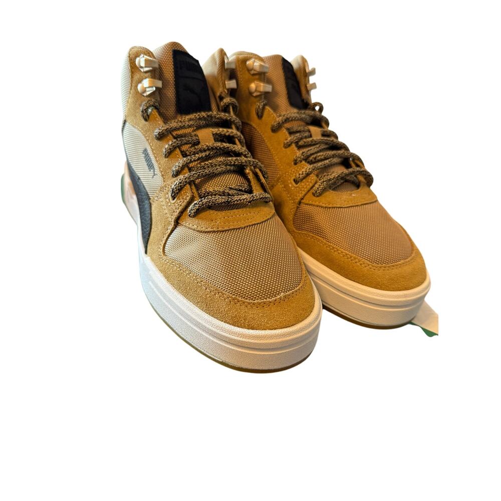 Puma CA Pro Mid Trail in Olive and Black